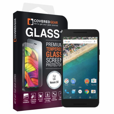 CoveredGear härdat glas skärmskydd till LG Nexus 5X