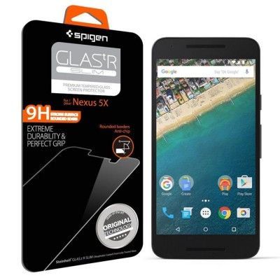 Spigen GLAS.tR Slim Tempered Glass till LG Nexus 5X