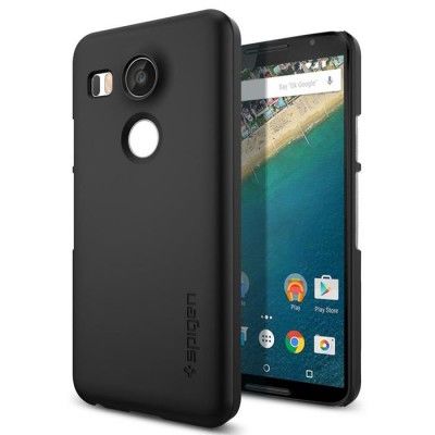 Spigen Thin Fit Skal till LG Nexus 5X - Svart