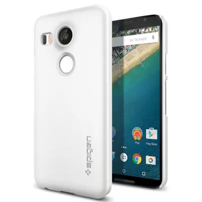 Spigen Thin Fit Skal till LG Nexus 5X - Vit