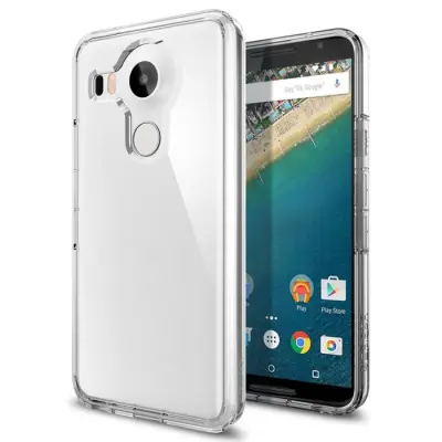 Spigen Ultra Hybrid Skal till LG Nexus 5X - Crystal Clear