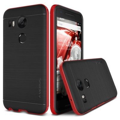 Verus High Pro Shield Skal till LG Nexus 5X - Röd