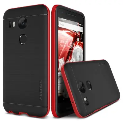 Verus High Pro Shield Skal till LG Nexus 5X - Röd