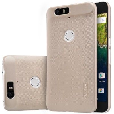 Nillkin Frosted Mobilskal till Huawei Nexus 6P (Gold) + Skärmskydd