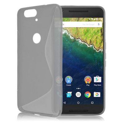 S-Line Skal till Huawei Nexus 6P - Grå