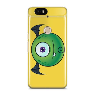 Skal till Nexus 6P - Alien fladdermus - Grön
