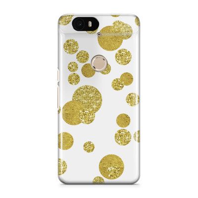 Skal till Nexus 6P - Guldkonfetti