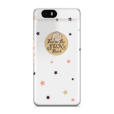 Skal till Nexus 6P - Love you to the moon and back - Beige