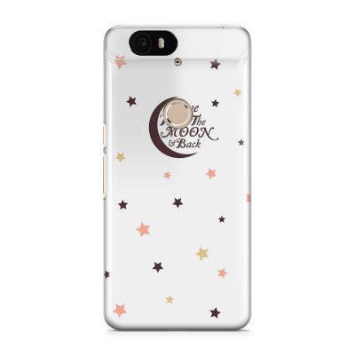 Skal till Nexus 6P - Love you to the moon and back - Brun
