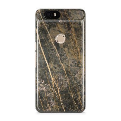 Skal till Nexus 6P - Marble - Brun