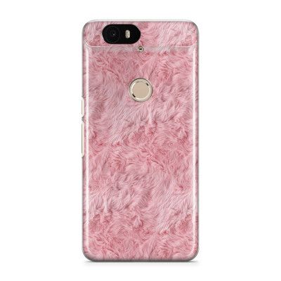 Skal till Nexus 6P - Pink Fur