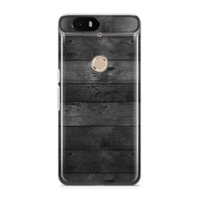 Skal till Nexus 6P - Svarta plankor