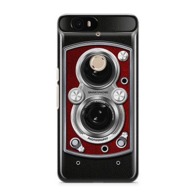 Skal till Nexus 6P - Vintage Camera Red