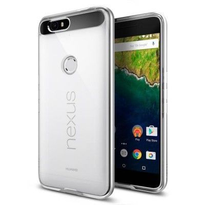SPIGEN Neo Hybrid EX Skal till Huawei Nexus 6P - Satin Silver