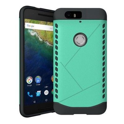 Tough Shield Skal till Huawei Nexus 6P - Grön