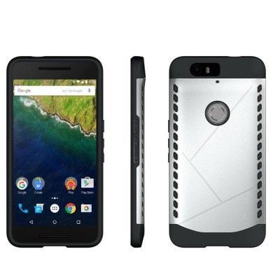 Tough Shield Skal till Huawei Nexus 6P - Silver