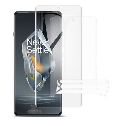 [2-Pack] OnePlus 12R Skärmskydd Hydrogel - Clear