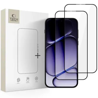 [2-Pack] Tech-Protect Skärmskydd Härdat Glas För OnePlus Nord 6 - Svart