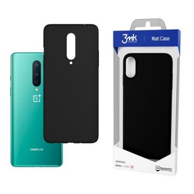 3mk Matt Skal OnePlus 8 - Svart