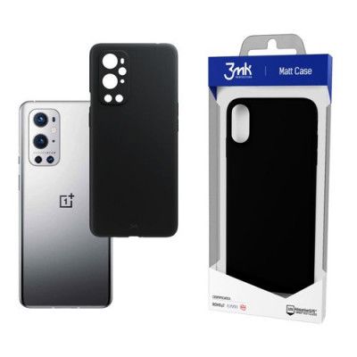 3mk Matt Skal OnePlus 9 Pro - Svart