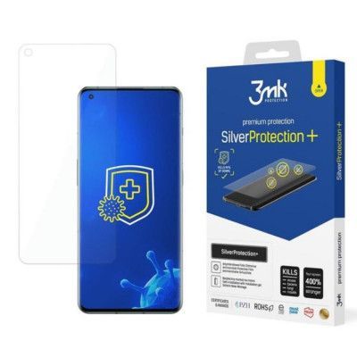 3Mk OnePlus 10 Pro 5G Plus Plastfilm skärmskydd Silver Protection+