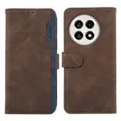 ABEEL Leather Case OnePlus 13R 5G Ace 5 Pro 5G Brown