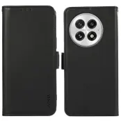 ABEEL Mobilskal till OnePlus 13 Konstläder med RFID-blockering - Svart