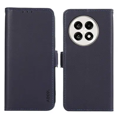 ABEEL OnePlus 13R 5G Plånboksfodral Konstläder med RFID-Skydd - Blå