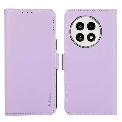 ABEEL OnePlus 13R 5G Fodral Läder med RFID Skydd - Lila