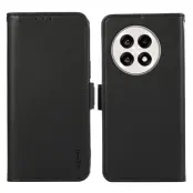 ABEEL OnePlus 13R 5G Plånboksfodral Konstläder med RFID-Skydd - Svart