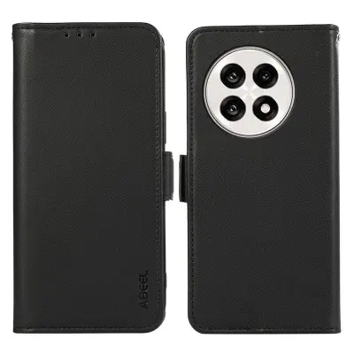 ABEEL OnePlus 13R 5G Plånboksfodral Konstläder med RFID-Skydd - Svart