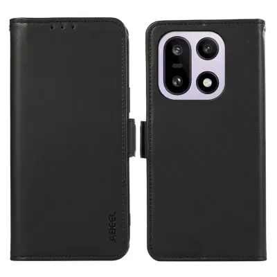 ABEEL OnePlus 15 5G Plånboksfodral RFID-Skydd Konstläder (Svart)