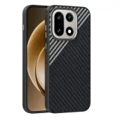 ABEEL Mobilskal till OnePlus 15 MagSafe Carbon Fiber (Svart/Silver)