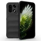 AMORUS Mobilskal till OnePlus 15 Rugged Soft TPU Shockproof - Svart (Svart)