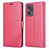 AZNS Mobilskal till OnePlus Nord CE 2 Lite 5G i Texturerat KonstLäder - Röd