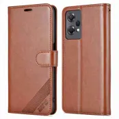 AZNS Mobilskal till OnePlus Nord CE 2 Lite 5G Texturerat KonstLäder - Brun