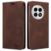 BETOPNICE 003 för OnePlus 13 Plånboksfodral Konstläder - Brun