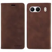 BETOPNICE 003 OnePlus Nord 4 Plånboksfodral Konstläder - Brun