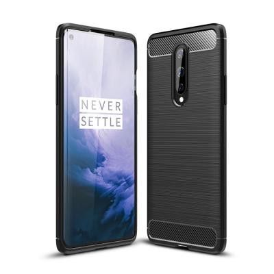 Carbon Fibre Skal OnePlus 8 - Svart