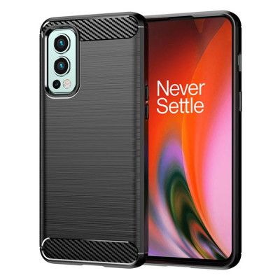 Carbon Flexible Skal OnePlus Nord 2 5G - Svart