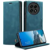 CASEME 013 Plånboksfodral för OnePlus 13 KonstLäder - Blå