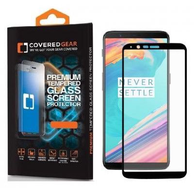 CoveredGear härdat glas skärmskydd till OnePlus 5T - Svart