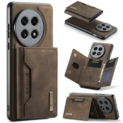 DG.MING M2 Series OnePlus 13 Skal PU + PC + TPU - Kaffe