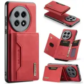 DG.MING M2 Series OnePlus 13 Skal PU + PC + TPU Röd