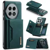 DG.MING M2 Series OnePlus 13 Skal PU PC TPU Fodral Grön