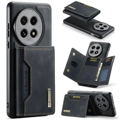 DG.MING M2 Series OnePlus 13 Skal PU PC TPU Fodral - Svart