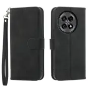 DIERFENG DF-03 för OnePlus 13R 5G Plånboksfodral Konstläder - Svart