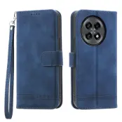 DIERFENG DF-03 Plånboksfodral för OnePlus 13R 5G Konstläder - Blå