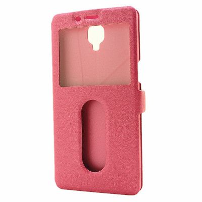 Dual View Mobilfodral till Oneplus 3 - Magenta