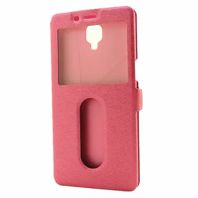 Dual View Mobilfodral till Oneplus 3 - Magenta